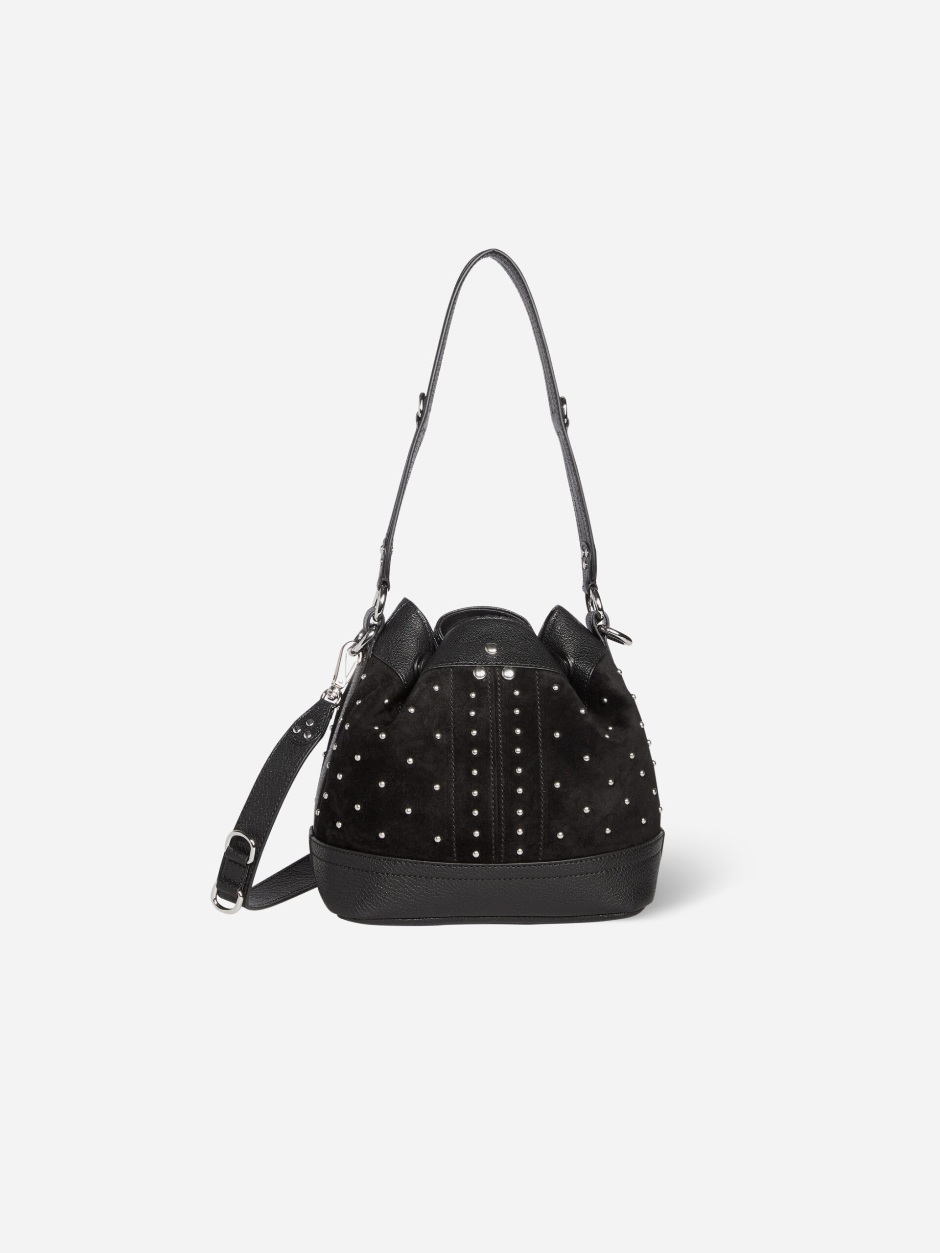 Silver hotsell bucket bag