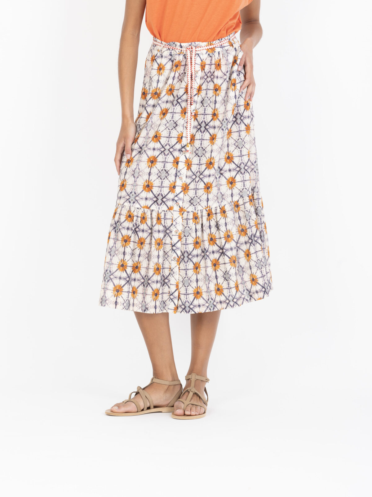 journal-skirt-floral-side-pockets-belt-ruffle-lapetitefrancaise-matchboxathens