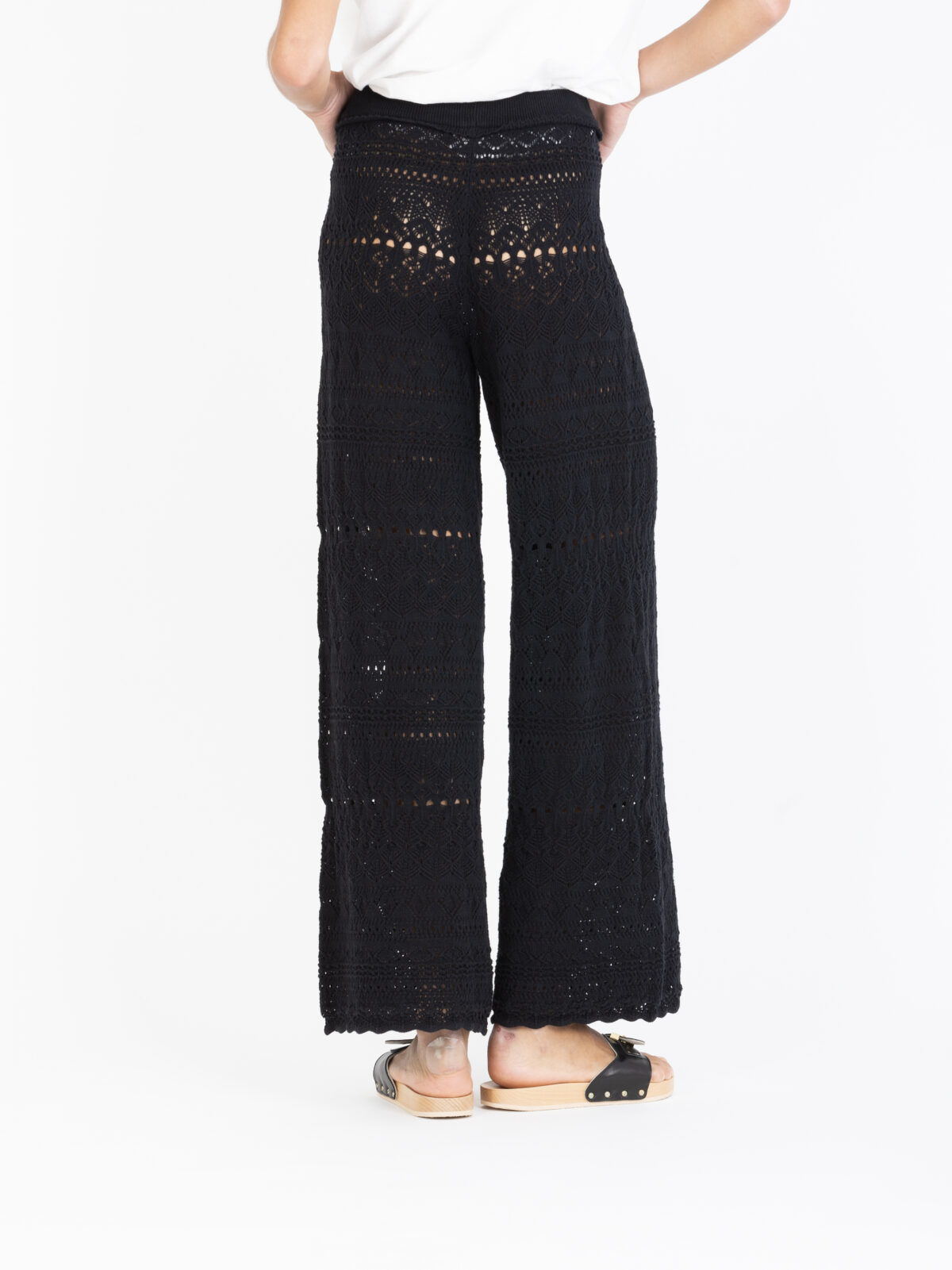 peaches-black-openwork-cotton-crochet-wide-leg-elasticated-waist-pants-bash-matchboxathens