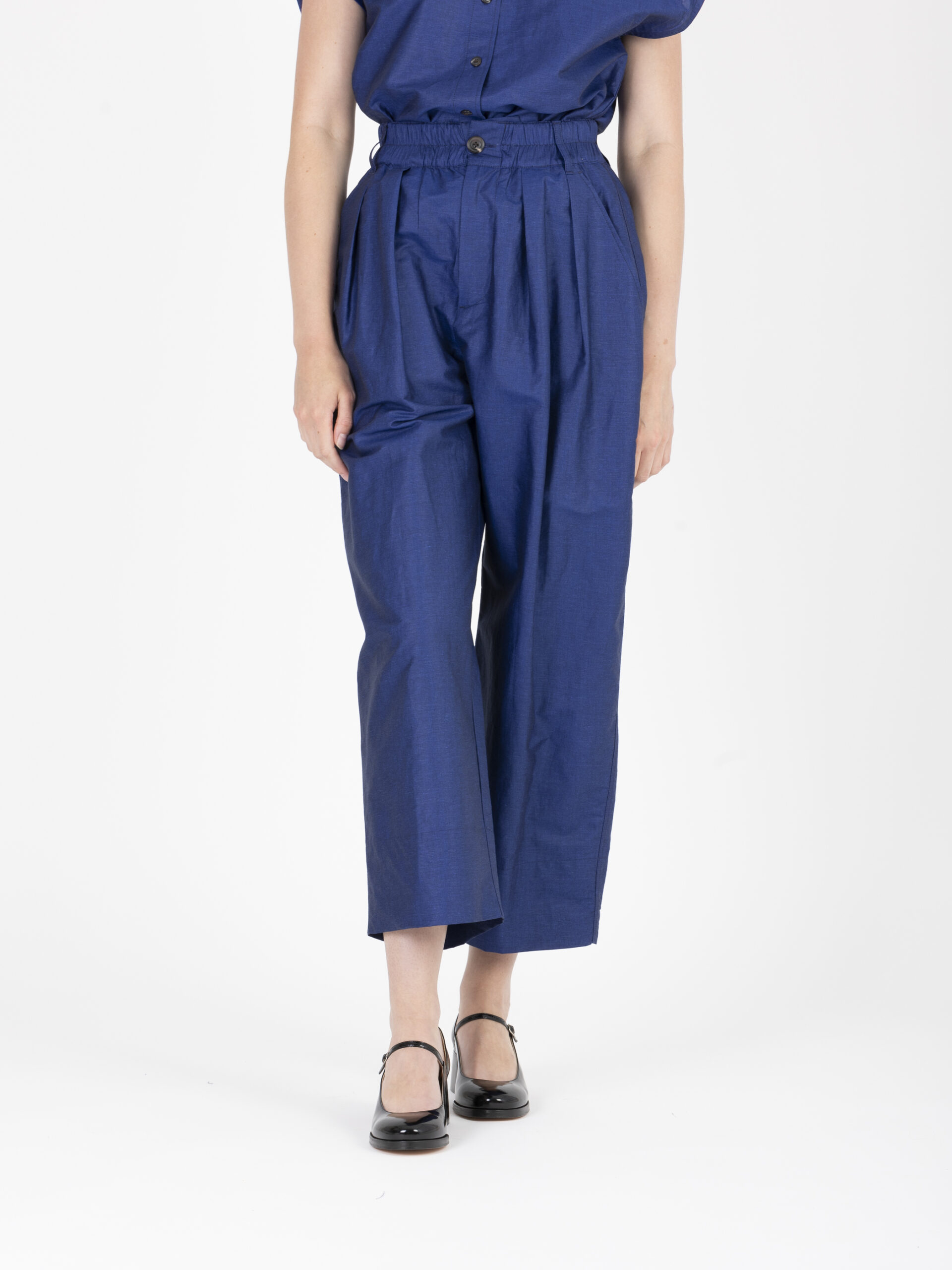 cameron-bright-blue-linen-cotton-loose-wide-pants-elasticated-waist-soeur-matchboxathens