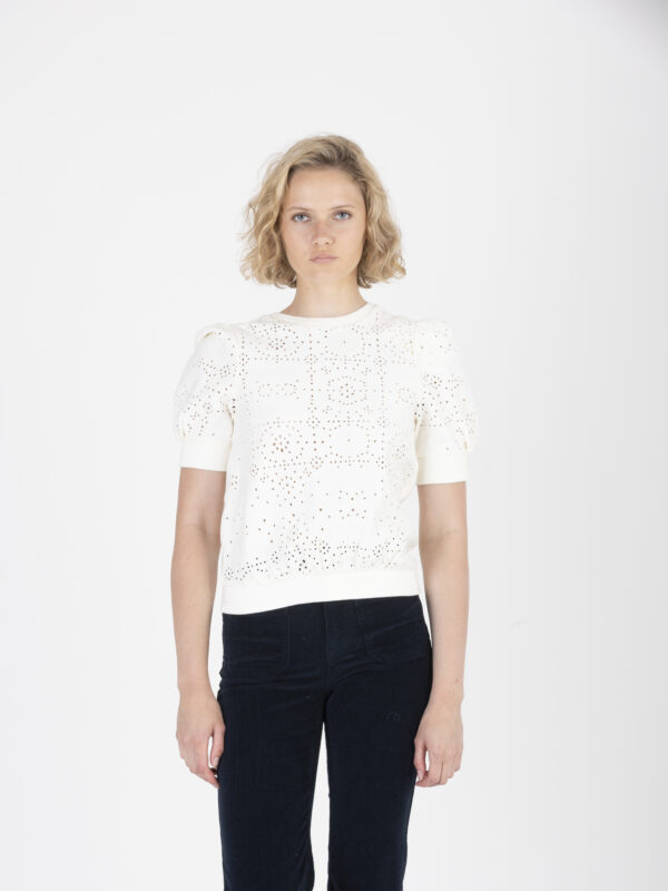 lael-tshirt-sweatshirt-openwork-knit-balloon-sleeves-bash-matchboxathens