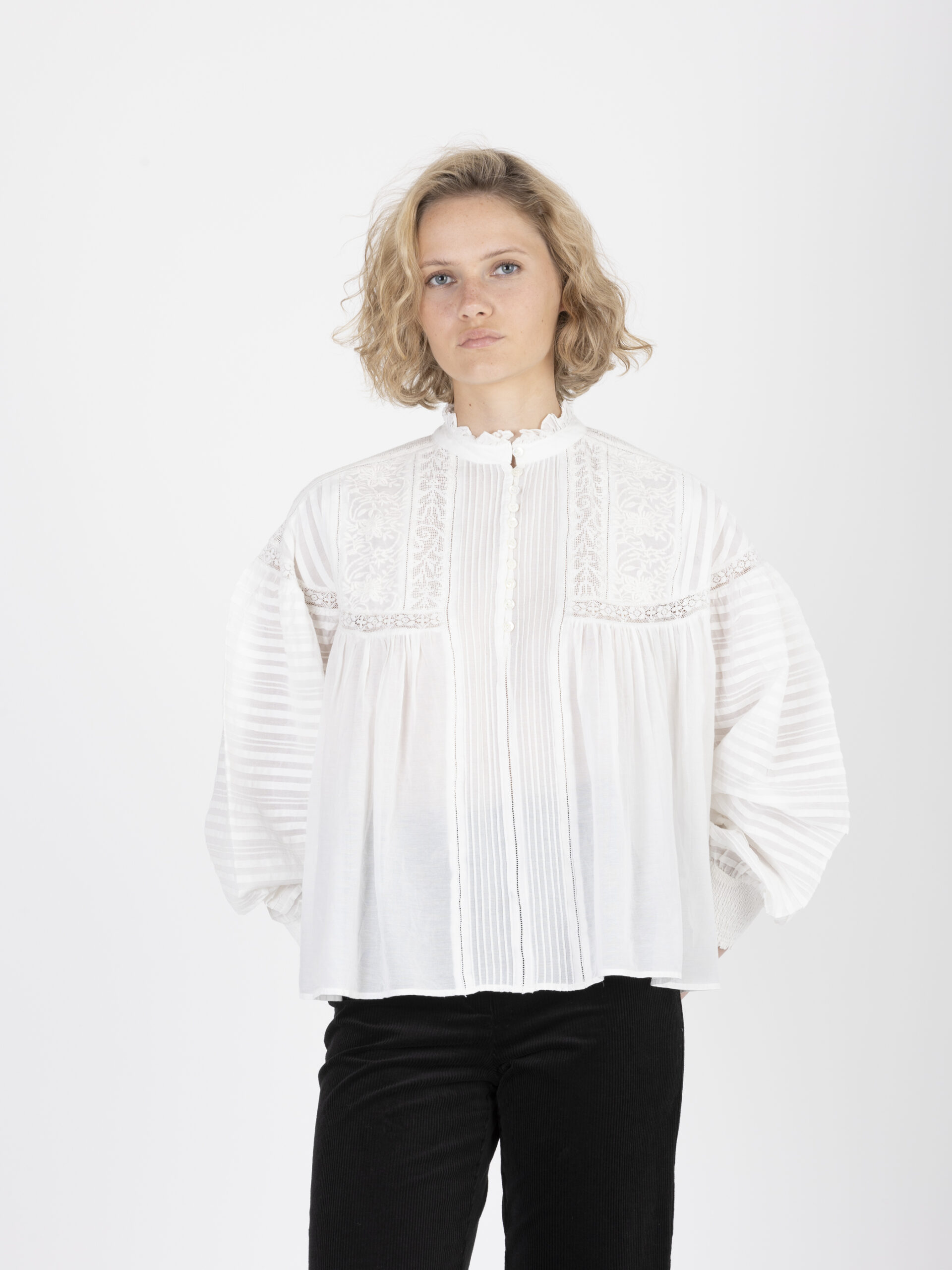 dahlia-white-cotton-blouse-embroidery-smocked-soft-vanessa-bruno-matchboxathens