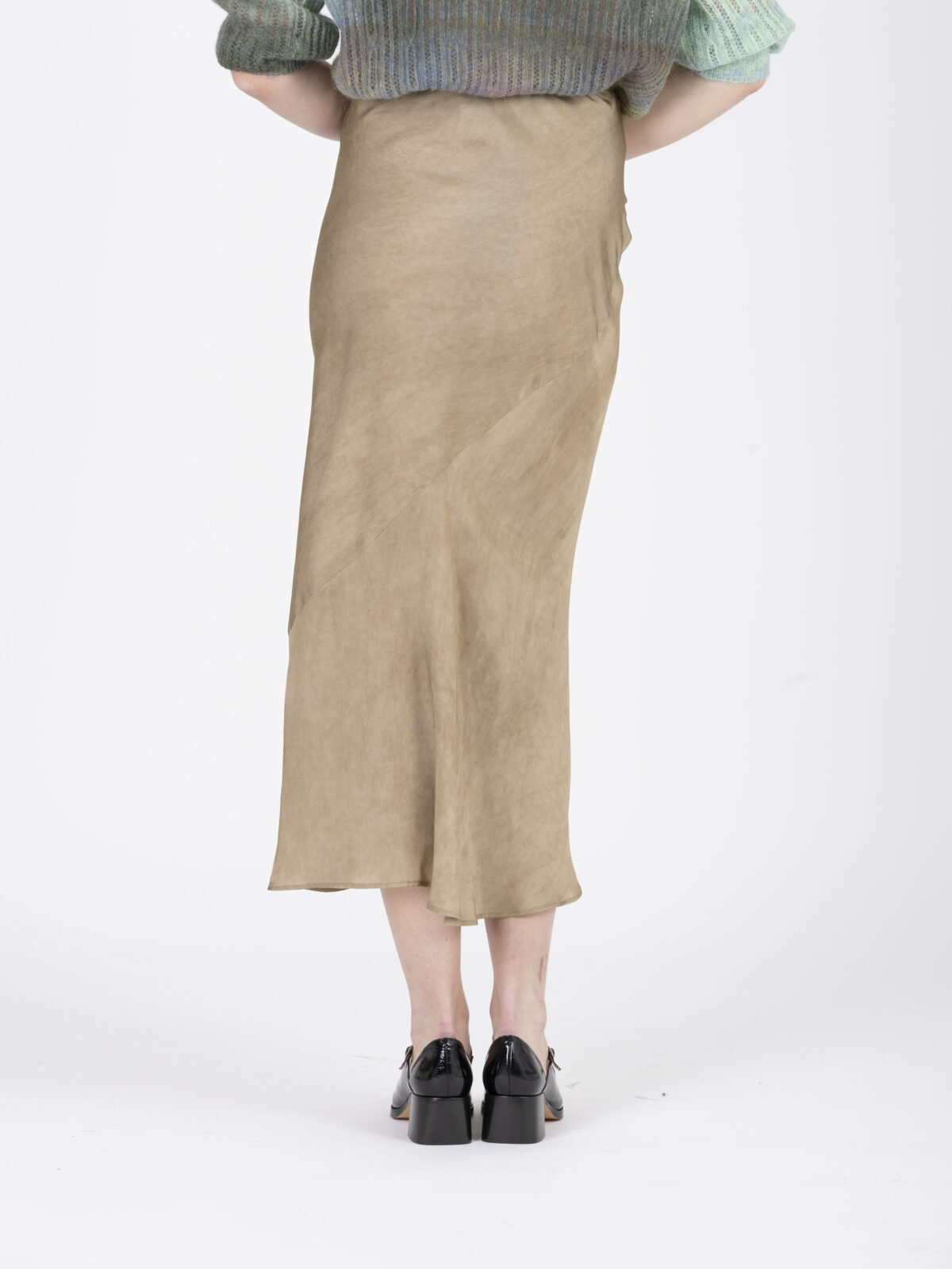 orelle-skirt-taupe-silk-maxi-straight-bias-cut-mesdemoiselles-matchboxathens