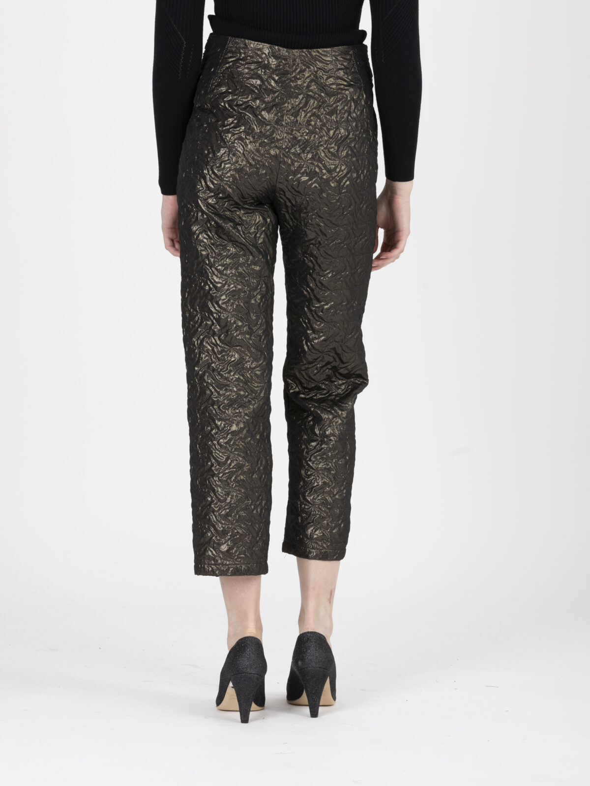 agnes-khaki-metallic-trousers-high-waisted-quilted-uniforme-athens-mathcboxathens