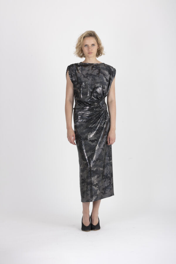 dalida-dress-sequin-shimering-anthracite-uniforme-long-riched-matchboxathens