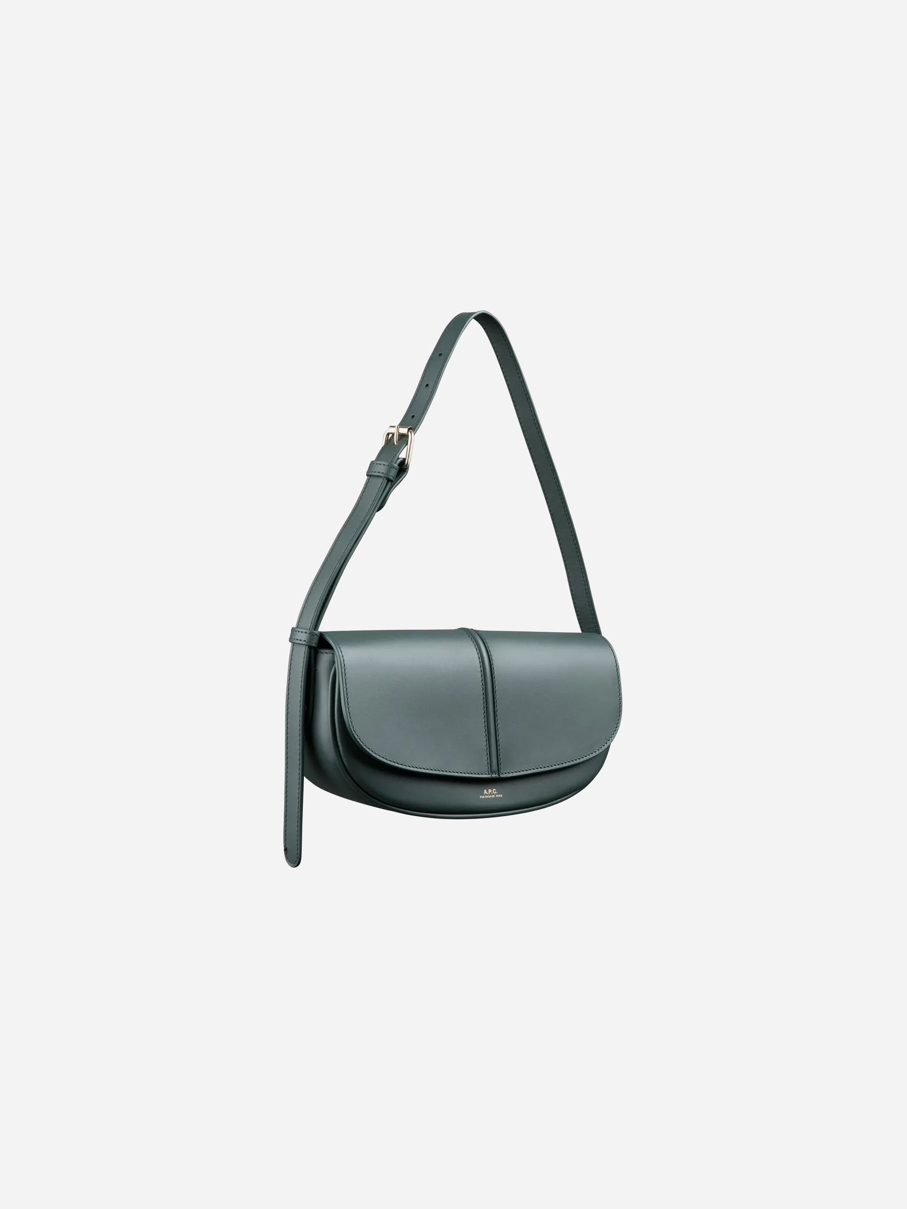 betty-shoulder-bag-leather-green-clasp-green-apc-paris-matchboxathens