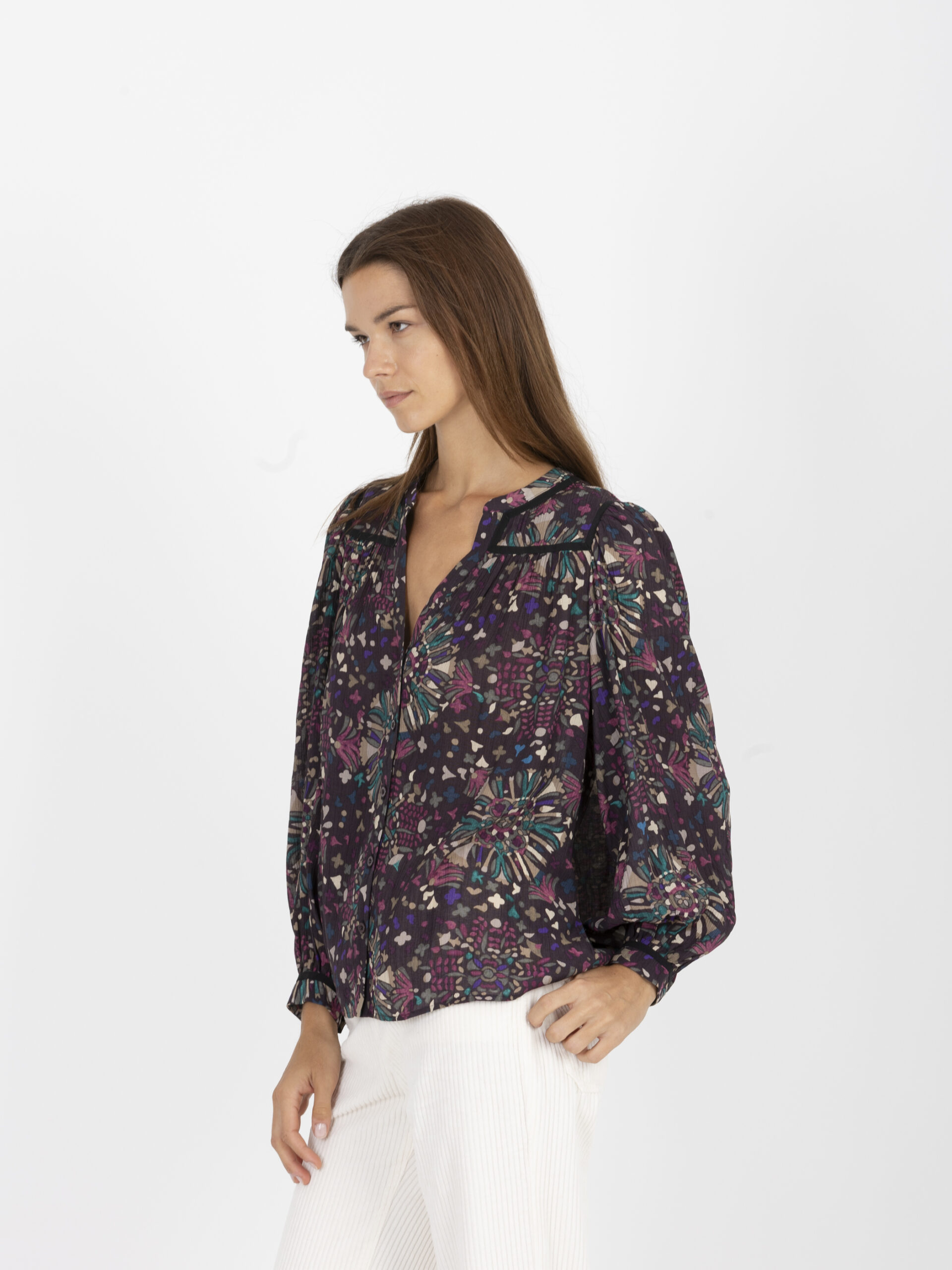 faizae-shirt-vneck-flowing-printed-puffy-bash-matchboxathens