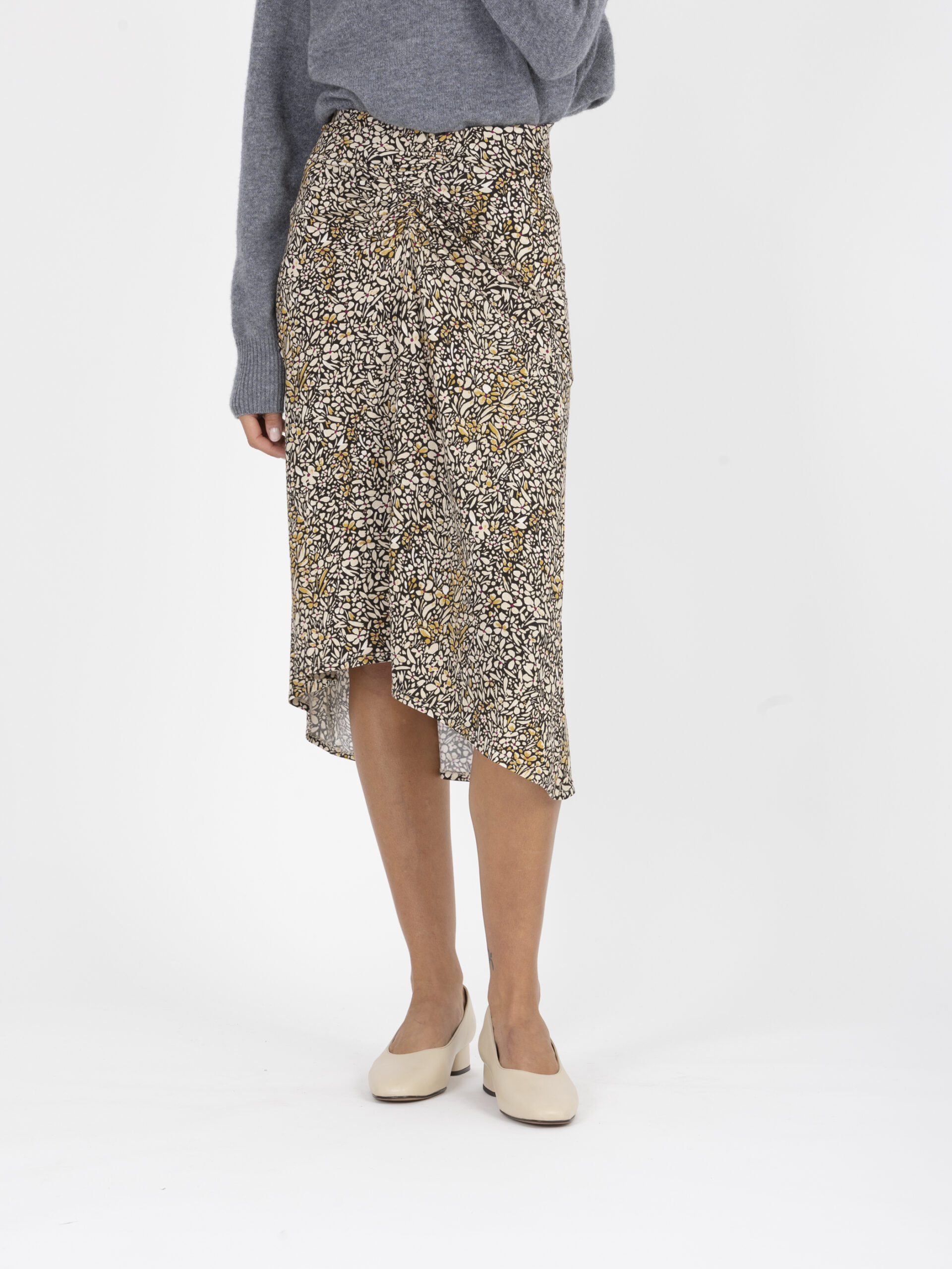 slopa-skirt-viscose-bash-printed-draped-elastic-midi-mathcboxathens