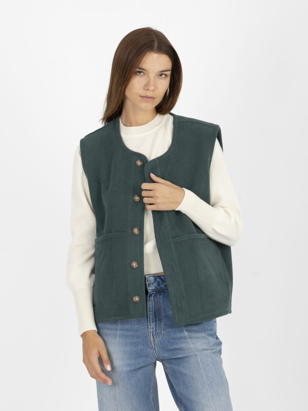 barney-double-sided-vest-sherpa-corduroy-labdip-forest-matchboxathens