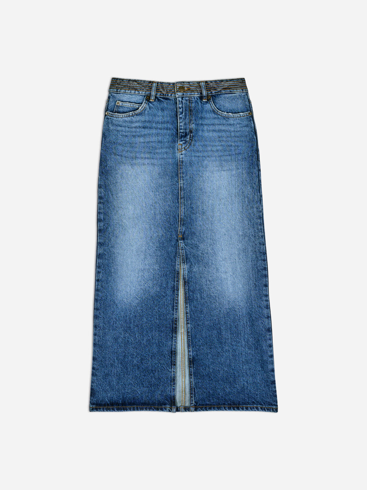 1H24MATH_BLUEJEANS-denim-long-skirt-topstitching-slit-bash-matchboxathens