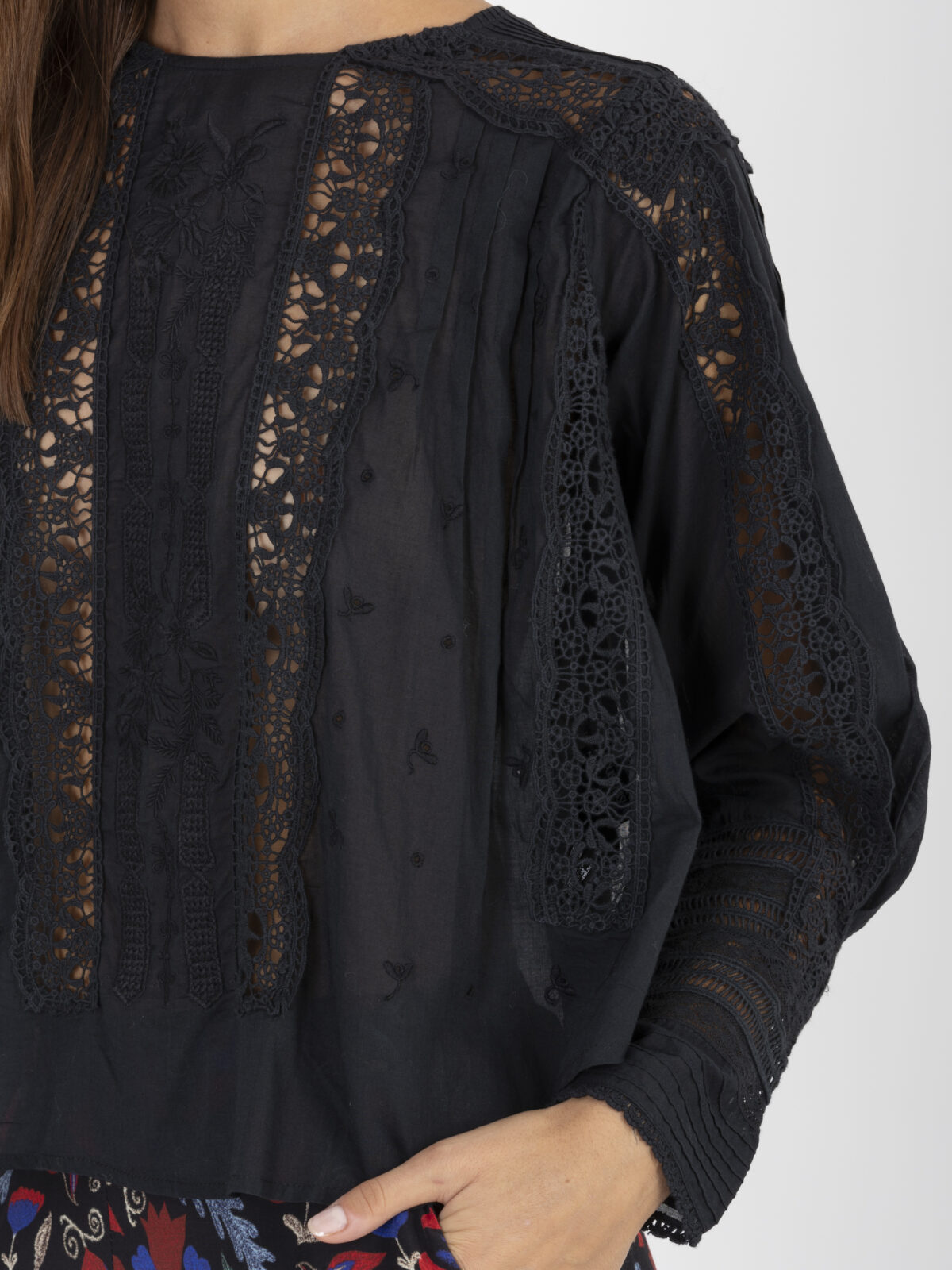 JEANINE-BLOUSE---black-louise-misha-pleats-lace-embroideries-matchboxathens