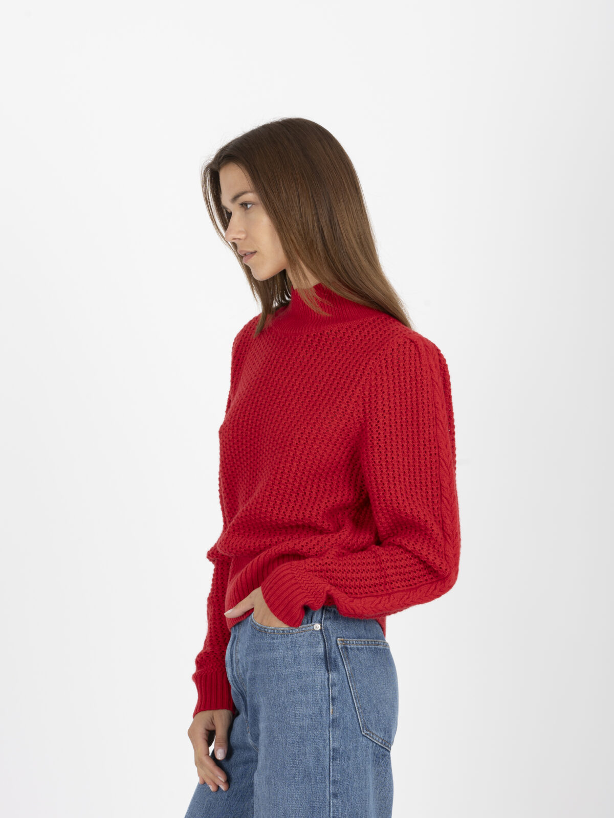 peracle-red-wool-jumper-high-neck-suncoo-matchboxathens