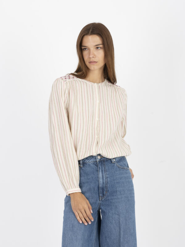 jeanne-shirt-striped-cotton-gause-louise-misha-matchboxathens