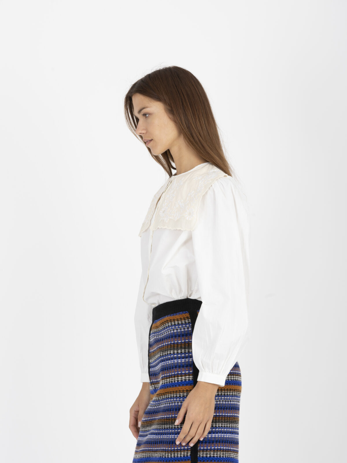 KITALLE-BLOUSE---Off-White-shirt-square-neck-collar-embroidered-balloon-sleeves-louise-misha-matchboxathens