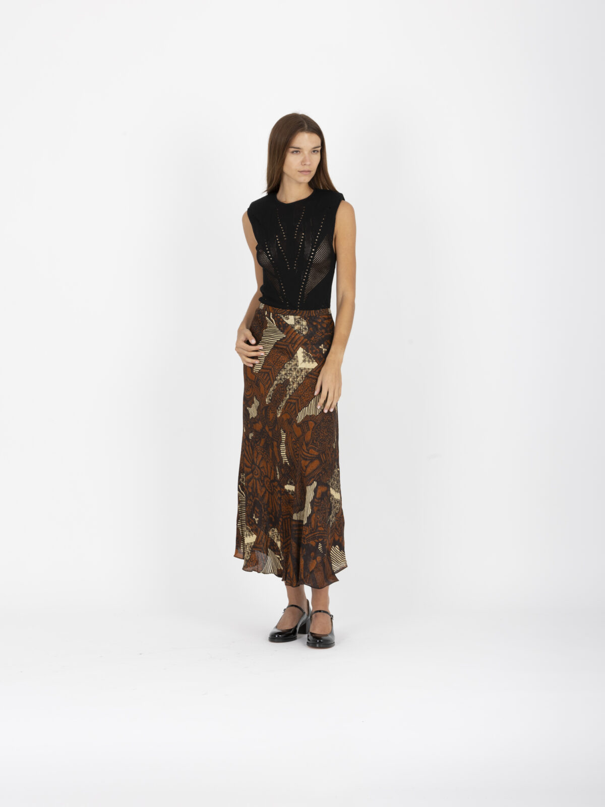 24W_ANCHOR-skirt-pattern-brown-flowing-maxi-viscose-mesdemoiselles-matchboxathens