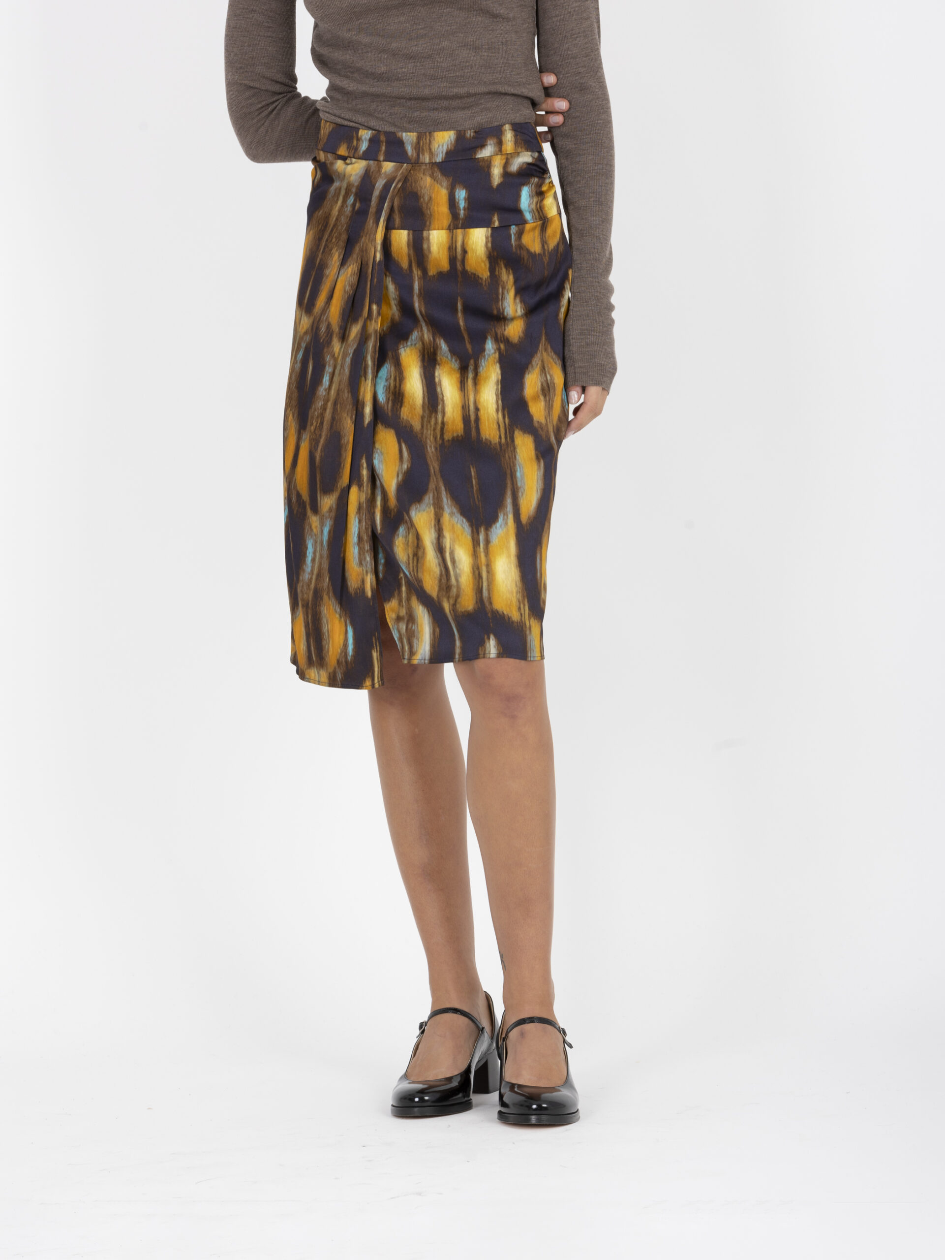 simos-skirt-midi-viscose-blue-printed-wrap-pleated-bash-matchboxathens