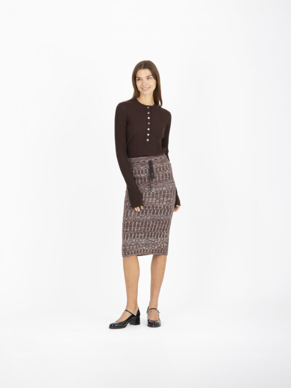 marlina-pencil-yarn-knitted-skirt-brown-skirt-viscose-sessun-matchboxathens