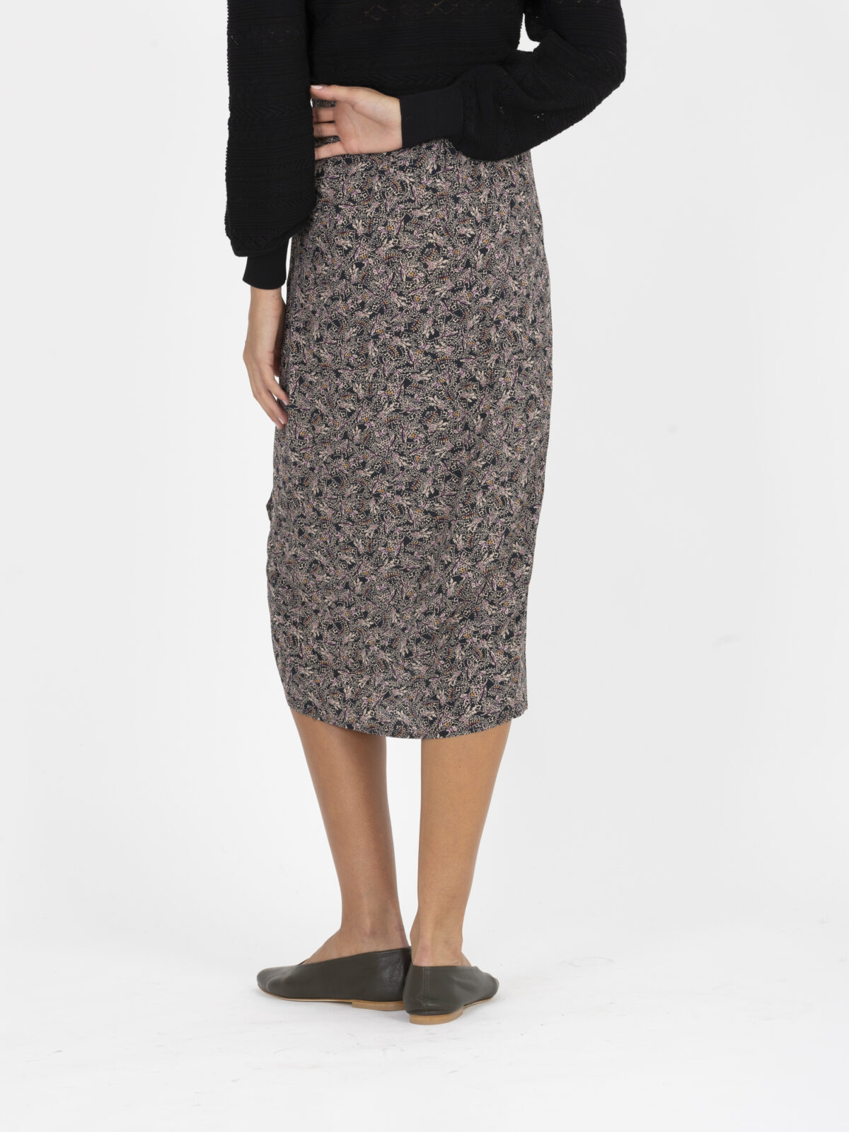 ady-skirt-brown-printed-midi-viscose-sessun-pleated-matchboxathens