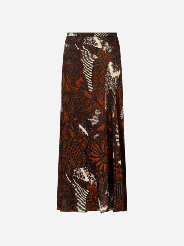 24W_ANCHOR-skirt-pattern-brown-flowing-maxi-viscose-mesdemoiselles-matchboxathens