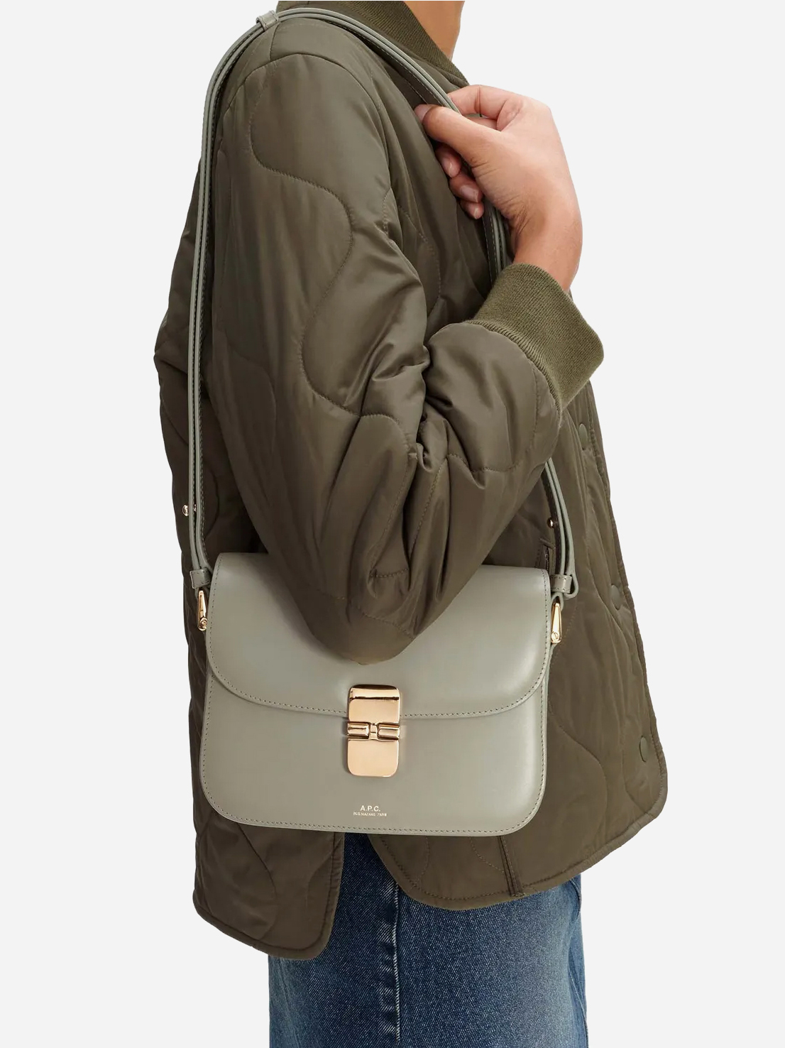 grace-small-taupe-green-leather-crossbody-messenger-bag-apc-paris-matchboxathens