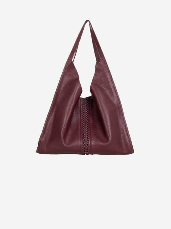 Italian-Job_Dusty-Red-shoulder-leather-bag-shopping-park-house-matchboxathens