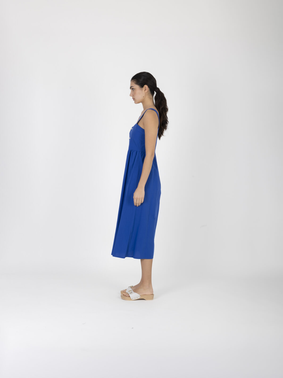 amelia-blue-dress-cotton-uniforme-buttons-wide-straps-athens-matchboxathens