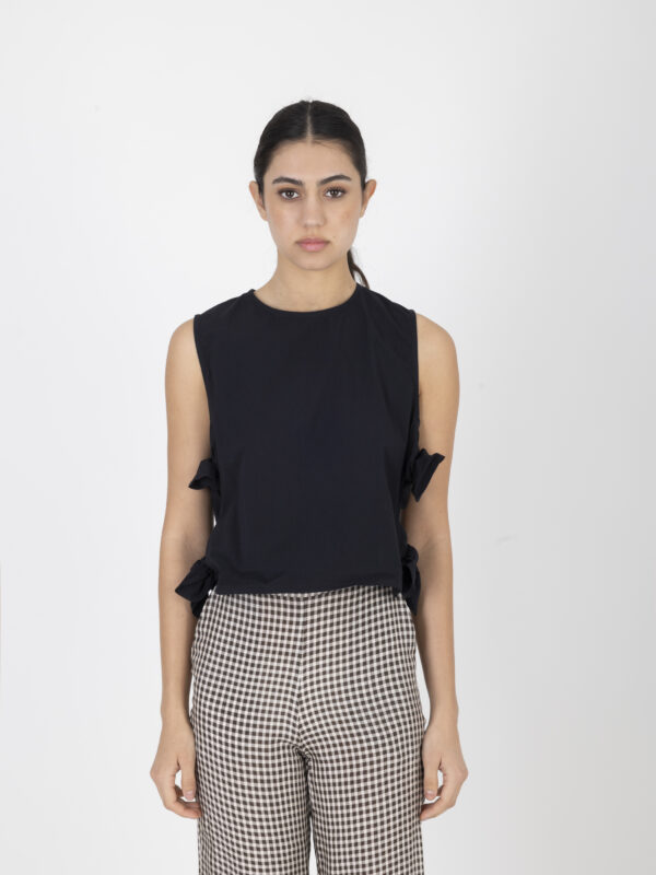 alix-black-top-poplin-cotton-bows-sides-uniforme-athens-matchboxathens