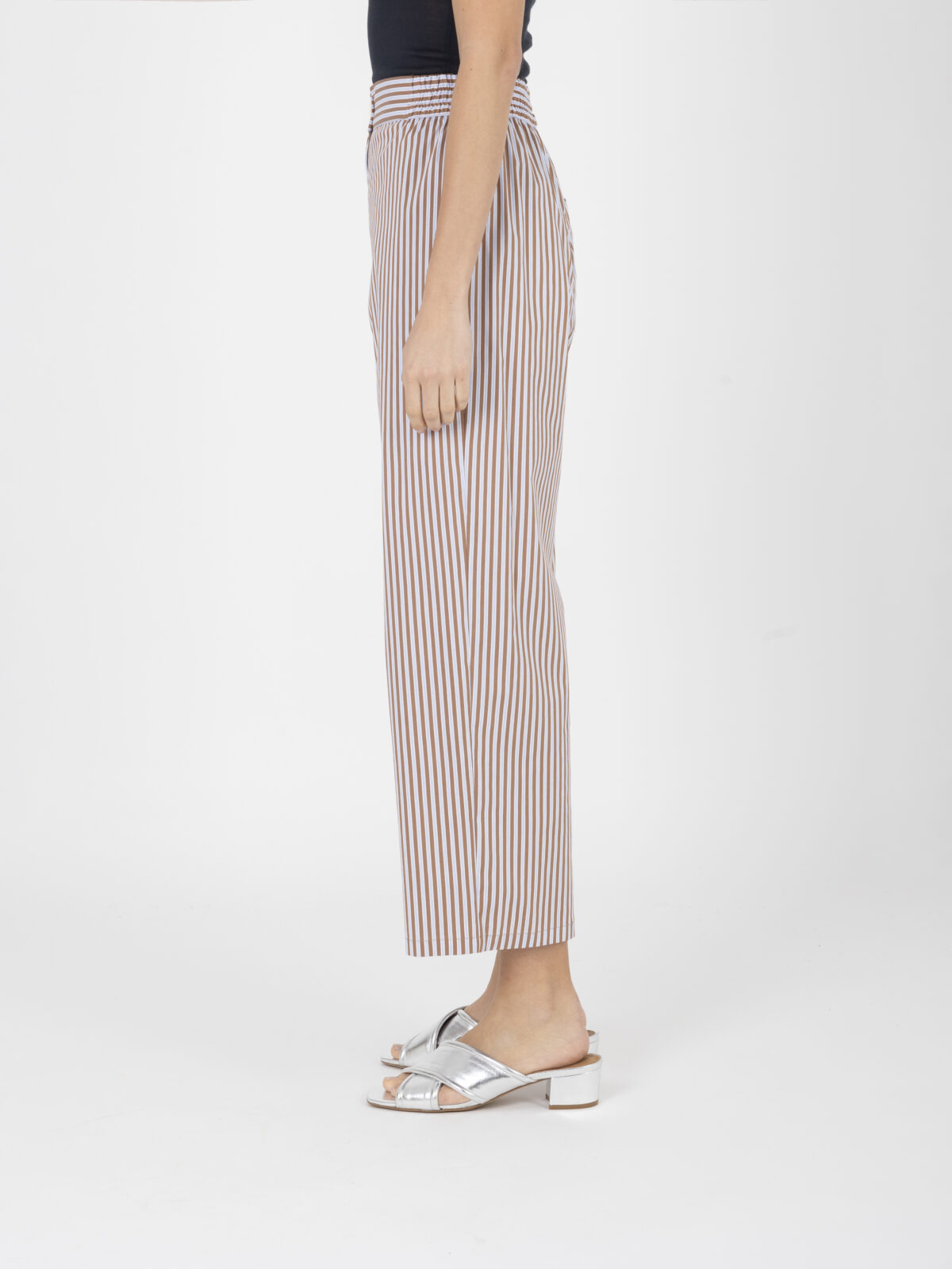 mona-brown-striped-cotton-pants-relaxed-elasticated-straight-uniforme-athens-matchboxathens