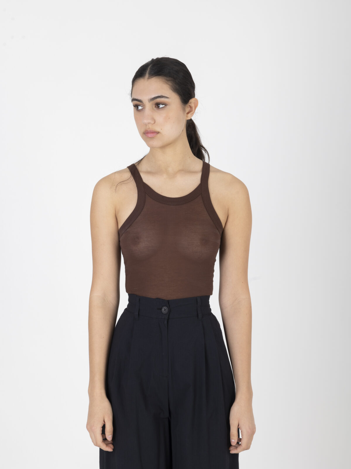 TSH1606DEBORAH25SMAR53-tank-top-brown-crepe-cotton-soeur-matchboxathens