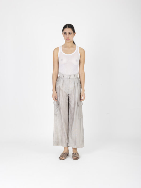 POWER-PANTS-SILVER-TAUPE-pleated-loose-fit-mesdemoiselles-matchboxathens