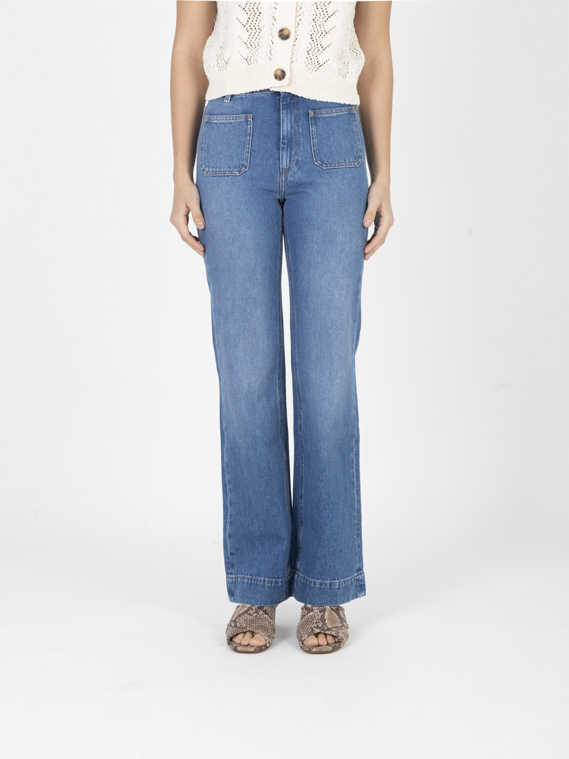 belleville-denim-jeans-high-waisted-patch-pockets-flared-rouje-matchboxathens