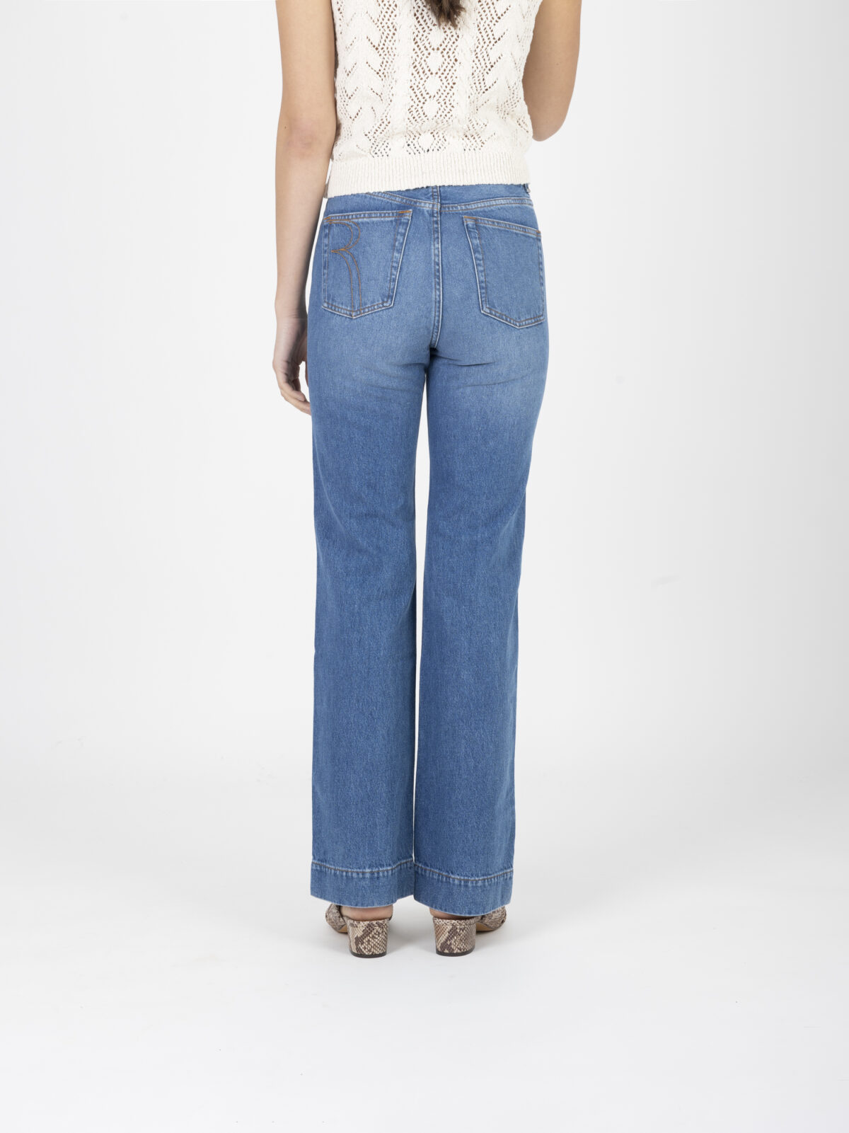 belleville-denim-jeans-high-waisted-patch-pockets-flared-rouje-matchboxathens