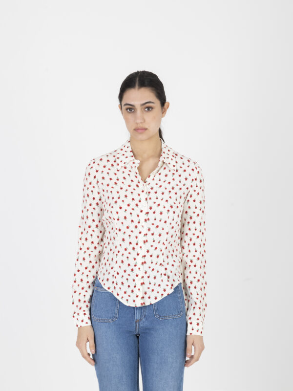 belleville-shirt-viscose-ecru-floral-fitted-rouje-matchboxathens