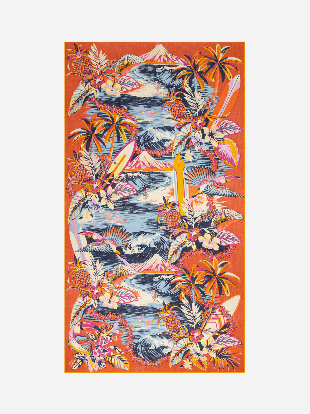 ET211HA08-hawai-orange-printed-scarf-inoui-editions-matchbpxathens